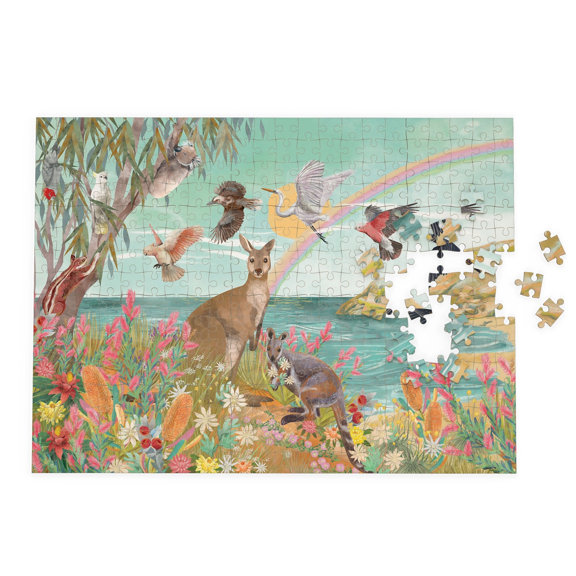 Lalaland Puzzle Mother Nature Wattle and Oak